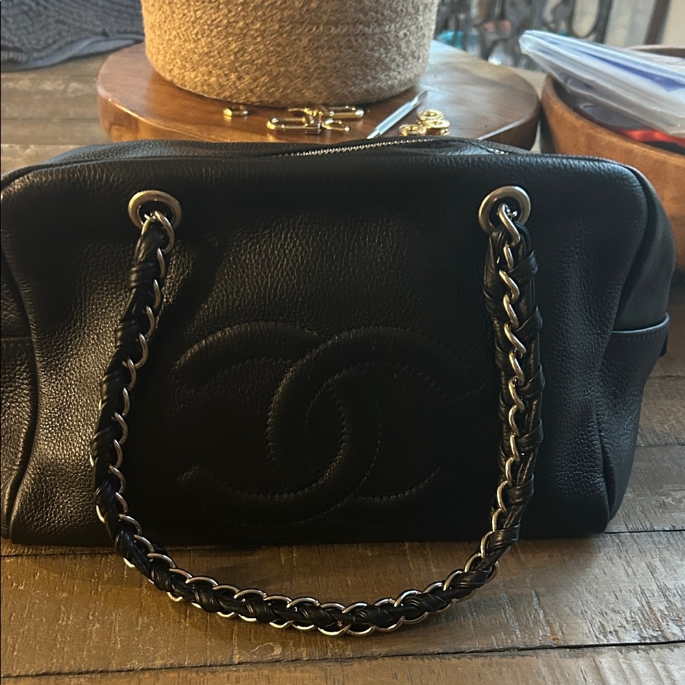 Black Leather Women's Bag